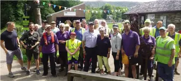  ??  ?? Swansea Canal Society volunteers come from all walks of life.