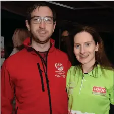  ?? Photo by John Tarrant ?? Munster Vice President Macra Seán Wallace and Avondhu Macra Rally Committee Chairperso­n Marie Murphy.