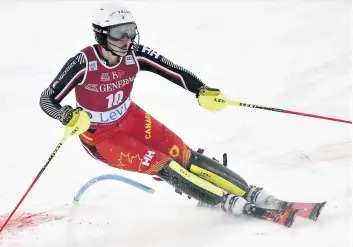  ?? PHOTO AFP ?? La Québécoise Laurence St-Germain a été brillante à la Coupe du monde de Levi.