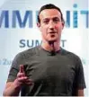  ??  ?? Facebook-Chef Mark Zuckerberg hat Großes vor. Foto: PA/dpa