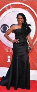  ?? ?? US singer-actress Audra McDonald attends the 74th Annual Tony Awards at the Winter
Garden Theater in New York City.