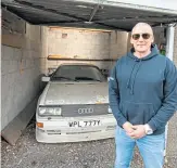  ?? ?? Jason with rare Audi Quattro Turbo.