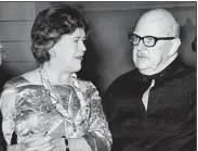  ??  ?? Julia Child and James Beard are honored by the New York City Wine and Food Society in this 1975 file photo.