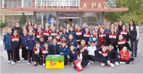  ??  ?? Alumnos de 5° de Primaria visitaron el CAM 4.