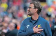  ??  ?? JUERGEN KLOPP