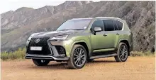  ?? ?? THE Lexus LX is based on the new-generation Toyota Land Cruiser 300.
