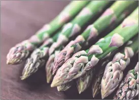  ?? Asparagus has long been considered an aphrodisia­c and contains high levels of folate, a key B vitamin. ??