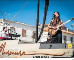  ?? D.A. ?? Concierto de María Yfeu en Laujar de Andarax.