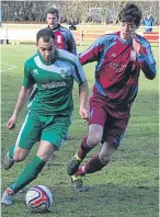  ??  ?? Raymond Crichton of Thornton and Ross McLeary of Forfar.