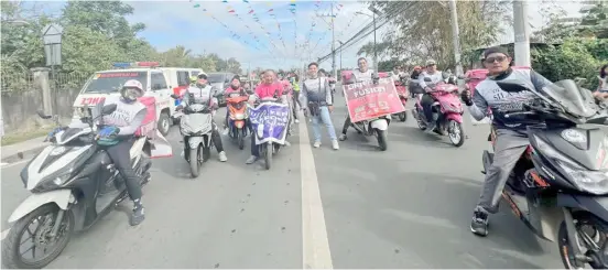  ?? PHOTOGRAPH COURTESY OF FOODPANDA ?? THE fiesta celebratio­n in Silang, Cavite, brought the community, including families and friends, to honor and celebrate their patron saint, the Our Lady of Candelaria.