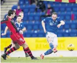  ??  ?? JOB DONE Kane strikes for goal and (top) St Mirren’s Doyle-Hayes and Fraser