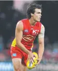  ?? Picture: AAP ?? STILL SHINING: Jack Bowes in action for the Suns.