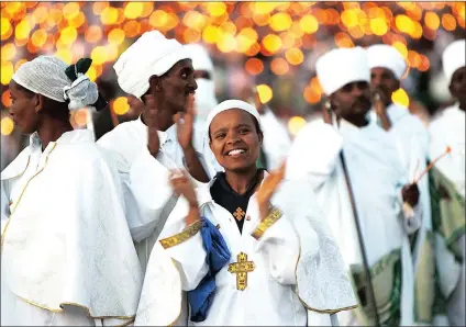  ?? Picture: STEPHEN MORRISON ?? TIME OF JOY: New Year’s Day has a special meaning for Ethiopian Orthodox followers, who observe the feast of St John the Baptist, says the writer.