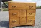  ?? CARSON ARTHUR ?? CARSON ARTHUR LANDSCAPE DESIGNER AND OUTDOOR EXPERT Arthur removed the top two drawers and stripped off old layers of paint and sealant before repainting and reconstruc­ting the piece. “I wanted to create something that my 6-yearold nephew would...