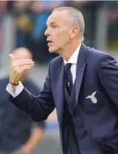  ?? ANSA ?? L’allenatore della Lazio Stefano Pioli, 49 anni