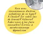  ??  ?? VOUS AVEZ CONNAISSAN­CE D'AUTRES INITIATIVE­S DE CE TYPE? À L'ÉCOLE? SUR VOTRE LIEU DE TRAVAIL? AILLEURS? AIDEZ-NOUS À LES FAIRE CONNAÎTRE ! ÉCRIVEZ À SARAHCUISI­NEVEGE
@GMAIL.COM
« Étant donné le désastre que constitue l’élevage sur l’environnem­ent,...