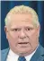  ??  ?? Premier Doug Ford