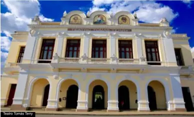  ??  ?? Teatro Tomás Terry