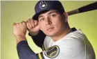  ?? ASSOCIATED PRESS ?? Luis Urías was acquired from the San Diego Padres in the offseason but has been sidelined first by hand surgery and now a positive COVID-19 test.