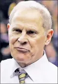  ??  ?? JOHN BEILEIN Touché to Cards’ Pitino.