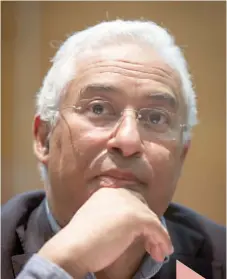  ??  ?? “Os portuguese­s é que, infelizmen­te, estão com os bolsos vazios”
António Costa Líder do PS