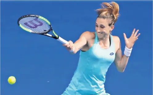  ??  ?? Petra Martić prije samo 10 mjeseci bila je 662. na WTA listi. Danas je na pragu Top 50 i blizu je svog najboljeg plasmana - 42. mjesta