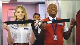  ??  ?? Kim Matula and Nathan Lee Graham as seen in “L.A. to Vegas”