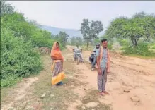  ??  ?? ■
A road which leads ing to Shilpi village in Ghorawal area. Shilpi is one of the villages where ambulance can’t reach.