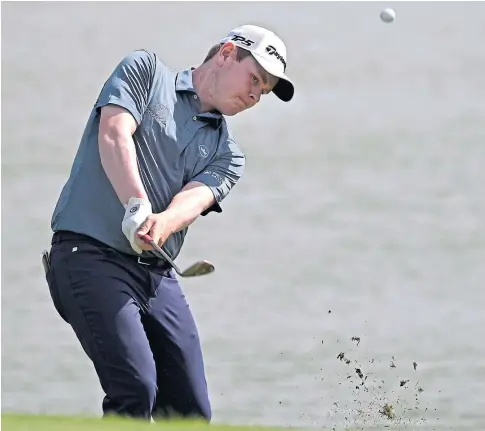  ??  ?? UPBEAT: Robert MacIntyre said a spot at the Masters is something he has long had in his sights.