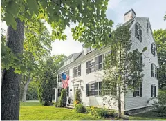  ?? CHRISTIAN GIANELLI VIA THE NEW YORK TIMES ?? Alex Lucey and seven friends booked the six-room Waldo Emerson Inn in Kennebunk, Maine, for the month of June.