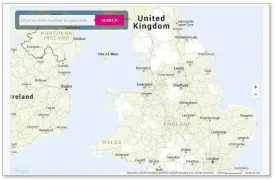  ??  ?? Use BT’S Community Fibre Partnershi­ps map to find out how broadband coverage is shaping up in your area