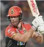  ??  ?? AB de Villiers