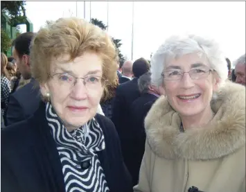  ??  ?? The late Anastasia Thompstone (left) with her sister Rita Stokes.