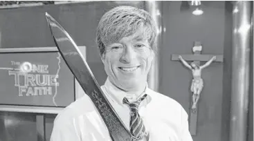  ?? Paul Sancya / Associated Press ?? Michael Voris is among a new breed of theologica­l conservati­ves, He has taken to blogs and YouTube to say the church isn’t Catholic enough.