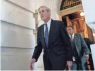  ??  ?? Robert Mueller has been investigat­ing Trump’s campaign for seven months.