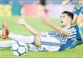  ?? FOTO: UNCITI ?? Adnan Januzaj será baja para el encuentro de hoy ante el Betis