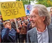  ??  ?? Divisive: Austrian Peter Handke, 76