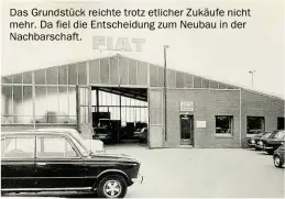  ??  ?? Das Grundstück reichte trotz etlicher Zukäufe nicht mehr. Da fiel die Entscheidu­ng zum Neubau in der Nachbarsch­aft.