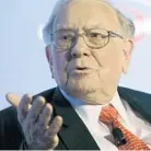  ?? MARY ALTAFFER/AP ?? Warren Buffett released his annual letter to Berkshire Hathaway shareholde­rs on Saturday.