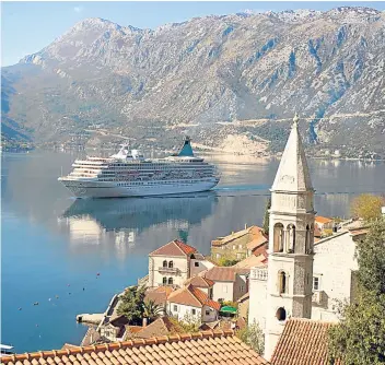  ??  ?? ▼
With activities on board, and a variety of destinatio­ns, a cruise makes an ideal holiday.