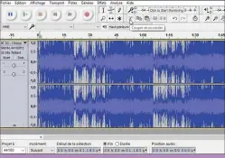  ??  ?? Avec le bouton Couper et raccorder d’Audacity, réalisez des montages audio les doigts dans le nez.