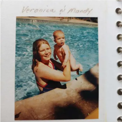  ?? Veronica Tovar and her mother, Amanda Schumann Deza. Photograph: Courtesy of Veronica Tovar ??