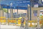  ??  ?? With the addition of the cameras, Tihar officers said there would be n no blind spot left inside the 400-acre prison complex.