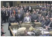  ?? (Photo AFP) ?? Les députés anglais ont approuvé, hier soir en première lecture, à une large majorité le texte permettant de lancer la procédure du Brexit.