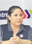  ??  ?? Delia Patricia Samudio, expresiden­te de Petropar.
