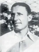  ??  ?? Imbatible. José María Minella dirigió a River entre 1947 y 1959.
