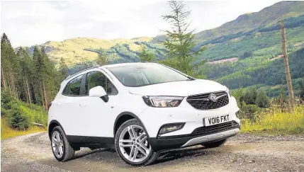  ??  ?? Vauxhall Mokka X