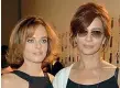  ??  ?? ● Sotto, Laura Morante, 61 anni, con la figlia Eugenia, (33, nella foto) nata dall’unione con il regista Daniele Costantini. Dal