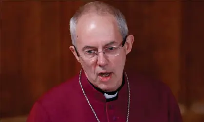  ?? Photograph: Henry Nicholls/Reuters ?? The archbishop of Canterbury, Justin Welby.