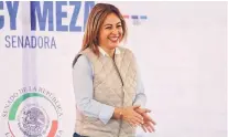  ?? ?? Lucía Meza impugnará ante el tribunal federal el acuerdo del TEE, ya que la amonestaci­ón en su contra representa un exceso, afirma.